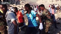 Explosión de un camión bomba deja al menos 185 muertos en Somalia