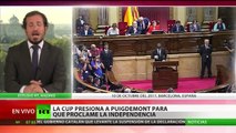 Puigdemont tiene hasta el lunes para responder si declaró o no la independencia