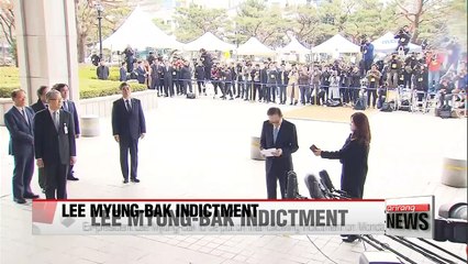 Ex-president Lee Myung-bak expected to be put on trial