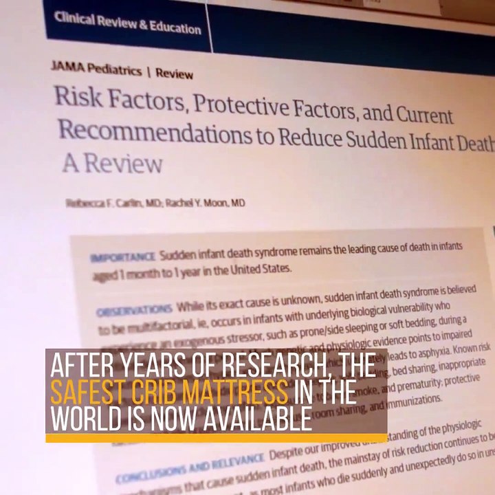 I need one ASAP! Talk about some mommy peace of mind. Learn more about SafeSleep here: