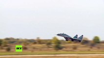 Arrancan los ejercicios BARS-2017 de aviones militares rusos y serbios