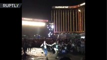 El desgarrador momento en que el agresor mata la gente con una ametralladora en Las Vegas