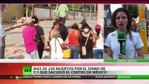 RT visita los lugares más afectados por el devastador sismo en México