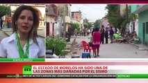 El estado de Morelos, devastado por el terremoto que azotó México