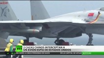 Cazas chinos interceptan un avión espía de EE.UU.