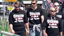 Alemania: 6.000 neonazis 'invaden' un pueblo de 3.000 habitantes