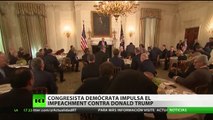 Un congresista demócrata impulsa el 'impeachment' contra Trump