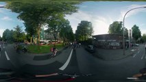 Video en 360º: ciclistas llevan a las calles de Hamburgo su descontento por el G20