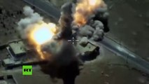 Buques militares rusos disparan seis misiles contra objetivos terroristas en Siria