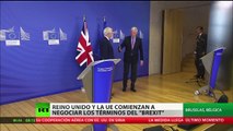 Reino Unido y la Unión Europea comienzan a negociar los términos del 'Brexit'