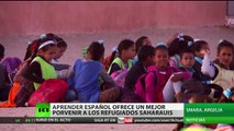 Refugiados saharauis aprenden español por su futuro