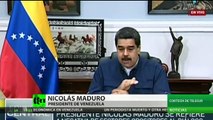 Maduro acusa a la MUD de ser un centro de conspiraciones e insurgencia armada