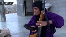 Mujeres iraquíes toman las armas para proteger su ciudad del Estado Islámico