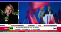 Macron y Le Pen, triunfadores en la primera ronda de las presidenciales en Francia