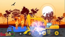 Good vs Evil | Fire Truck War | Scary Emergency Vehicles | Video for Children | BinBin Tv