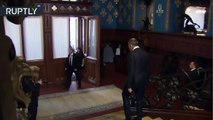 Lavrov da la bienvenida a Tillerson en su primera visita a Rusia como secretario de Estado