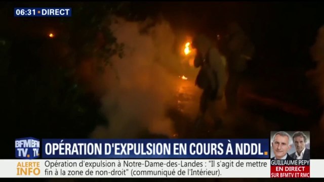 L'expulsion de la ZAD de Notre-Dame-des-Landes a commencé