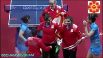 Manika Batra leads India to historic Women's Team Table Tennis Gold in Commonwealth Games 2018