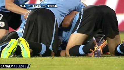 Jordania vs Uruguay 0- 5 - All Goals & Highlights - World Cup QF 2014