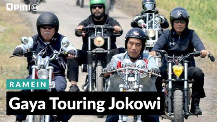 #1 Menit | Gaya Touring Jokowi