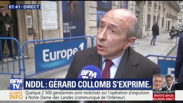 Notre-Dame-des-Landes: Gérard Collomb souhaite que l’évacuation de la ZAD se passe bien