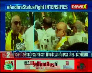 5 YSR Congress members on hunger strike over Andhra special status demand