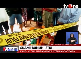 Kakek Usia 90 Tahun Habisi Nyawa Istri