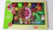 Just Like Home Playset Pizza Party Set Deluxe Slice and Play Food Set Toy Cutting Velcro
