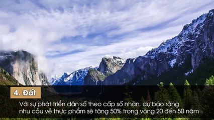 Những nguồn tài nguyên và sinh vật có nguy cơ "tuyệt chủng"