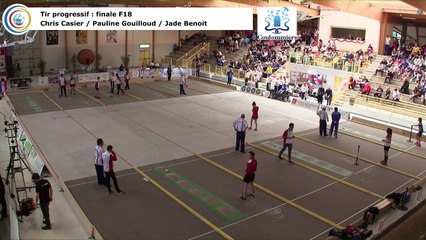 Finale du tir progressif F18, France Tirs, Coulommiers 2018