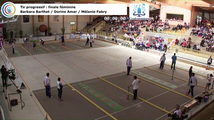 Finale du tir progressif féminin, France Tirs, Coulommiers 2018