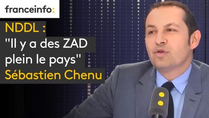 NDDL : "Il y a des ZAD plein le pays, NDDL, un certain nombre de facs, un certain nombre de campements de gens du voyage, un certain nombre de quartiers dans les banlieues : le pays est truffé de ZAD" pour Sébastien Chenu, porte-parole du FN