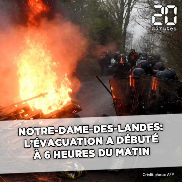 Notre-Dame-des-Landes: L'évacuation a commencé