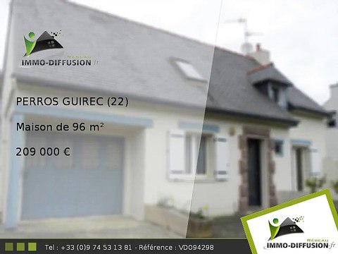 Maison A vendre Perros guirec 96m2 - PROCHE PLAGE