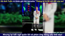 Rủ khán giả hát karaoke, Hà Anh Tuấn bất ngờ quên lời và phản ứng đáng yêu thế này!