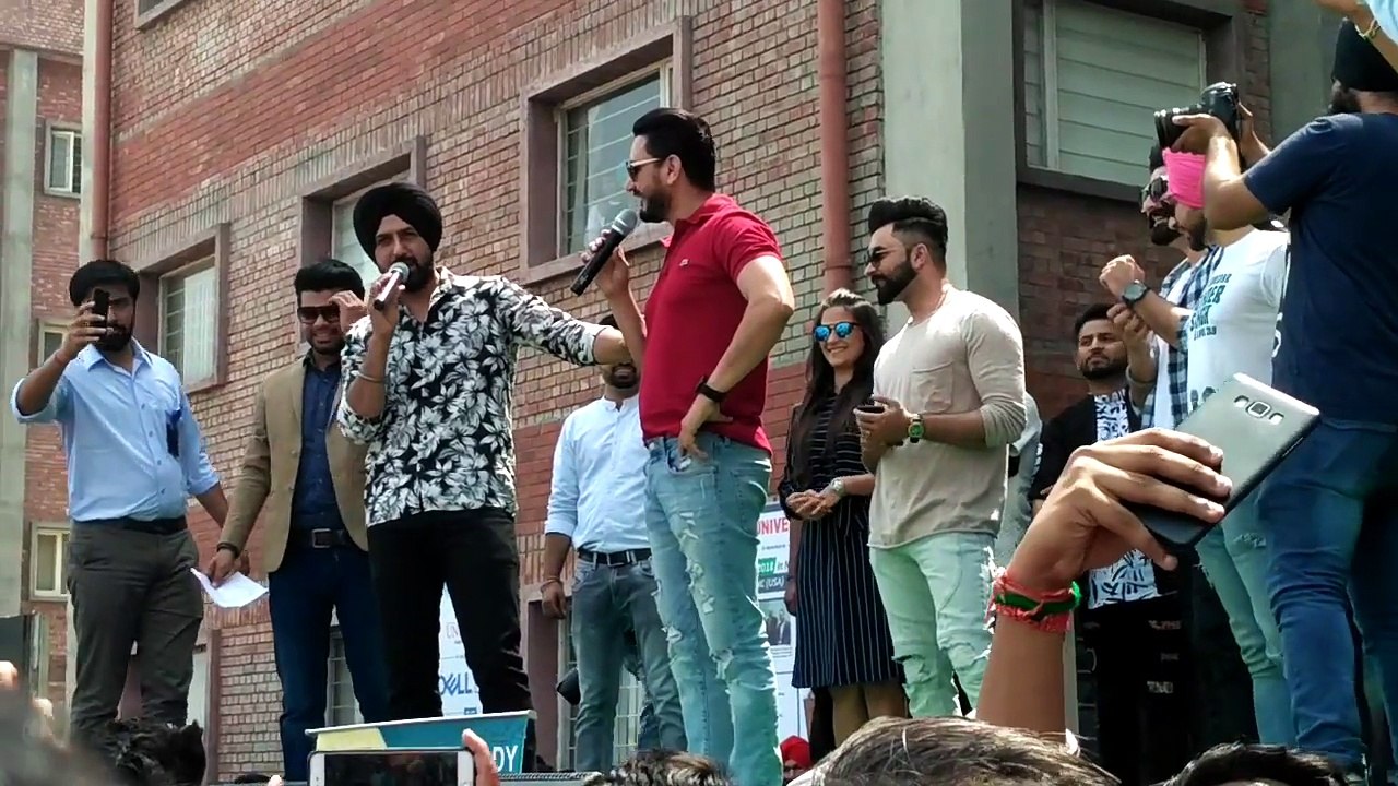 Gippy Grewal Billa Live At GNA University, Phagwara