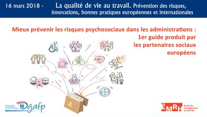 Risques psycho-sociaux : 1er guide produit par les partenaires sociaux européens