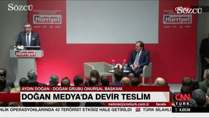 Doğan grubu devir teslim