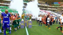 Palmeiras 0 x 1 Corinthians (HD) Melhores Momentos e Gol - FINAL DO PAULISTÃO (1° Tempo) 2018
