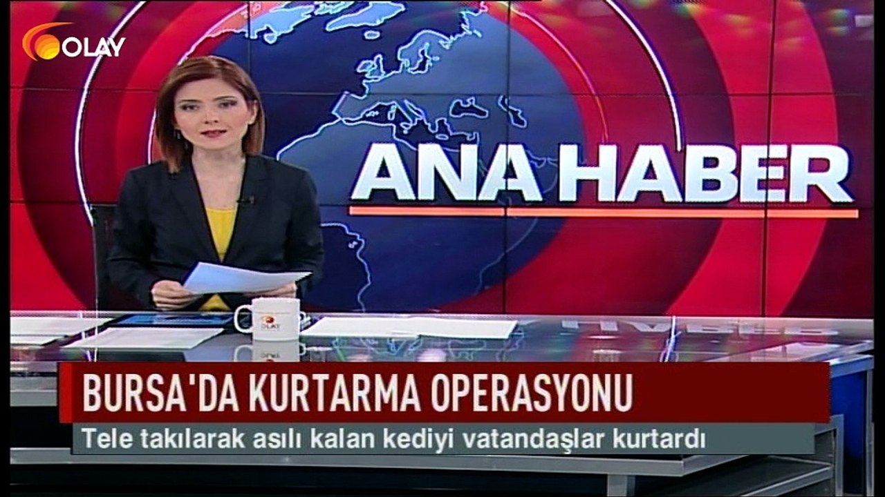 Bursa'da kurtarma operasyonu