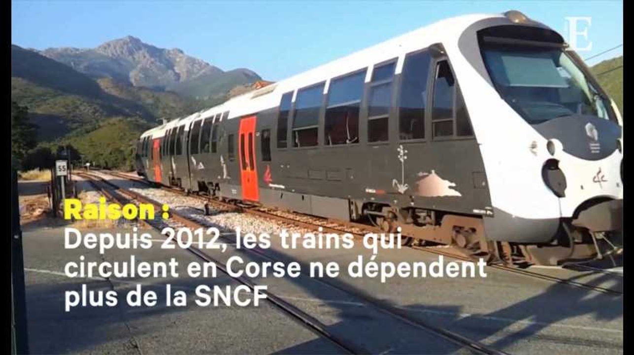 SNCF : pourquoi les trains corses échappent à l...