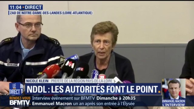 NDDL : 7 squats ont été démantelés, 3 sont en train de l'être , explique la préfecture