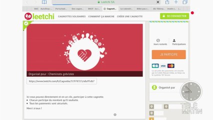 Une cagnotte pour aider les cheminots