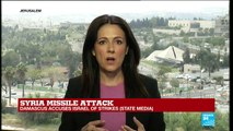 Syria airbase attack: Assad''s regime and Russia blame Israeli airforce
