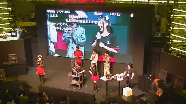 【TGS2015】WargamingJapanブース4日目「ガールズ＆パンツァー特集」(9／20)抽選会 小松真奈さん　住田祐希さん