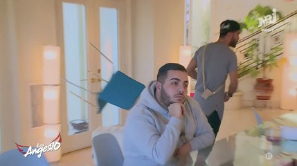 Thomas fou de rage décide de tout casser ! (Les Anges 10) - ZAPPING PEOPLE DU 09/04/2018