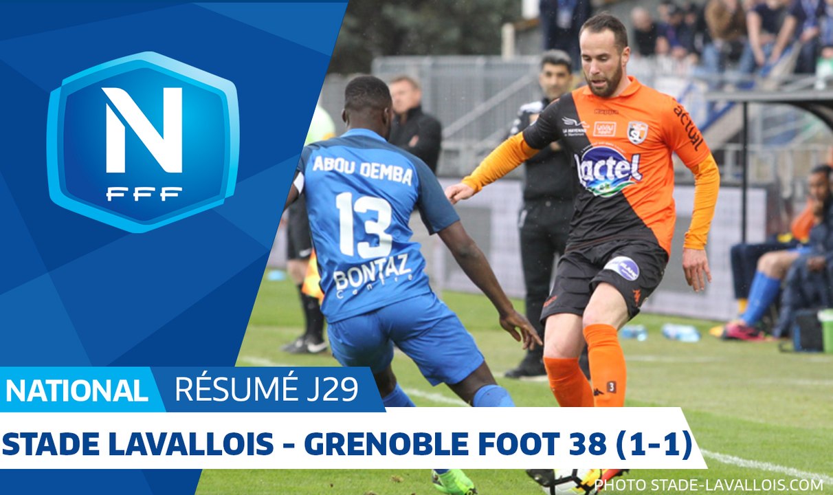 J29 : Stade Lavallois - Grenoble Foot 38 (1-1), le résumé