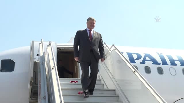 Ukrayna Cumhurbaşkanı Petro Poroşenko İstanbul'da - Çavuşoğlu-Poroşenko Görüşmesi - İstanbul