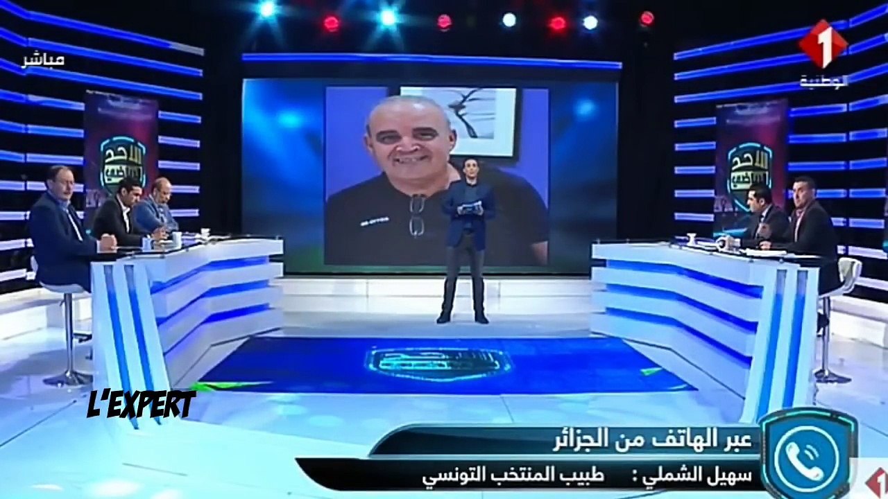 يوسف المساكني في كأس العالم حسب طبيب المنتخب (هنالك أمل كبير) الحمد لله ⁦⁩