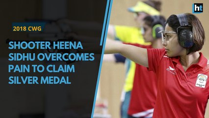 2018: Commonwealth Games Shooter Heena Sidhu overcame pain to win  silver